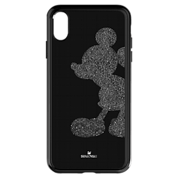 Mickey Body smartphonehoesje, iPhone® XS Max, Zwart - Swarovski, 5449143