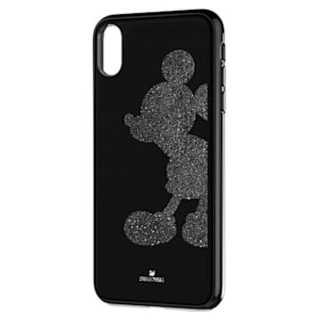 Mickey Body smartphonehoesje, iPhone® XS Max, Zwart - Swarovski, 5449143