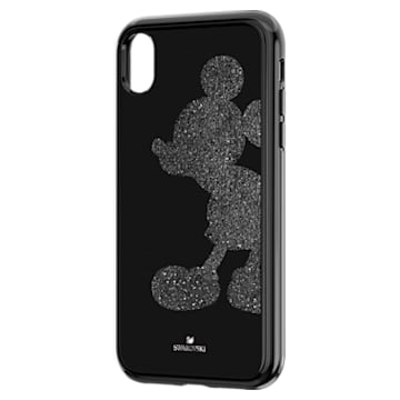 Mickey Body smartphone case, iPhone® XR, Black - Swarovski, 5449148