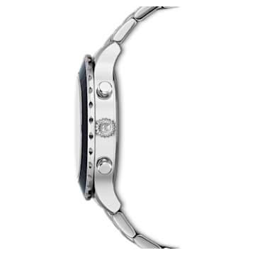 Octea Lux Chrono 워치, 스위스 메이드, 메탈 브레이슬릿, 그레이, 스테인리스 스틸 - Swarovski, 5452504