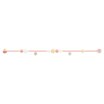 Swarovski Remix Collection Pearl Strand, Multi-colored, Rose-gold tone plated - Swarovski, 5464297