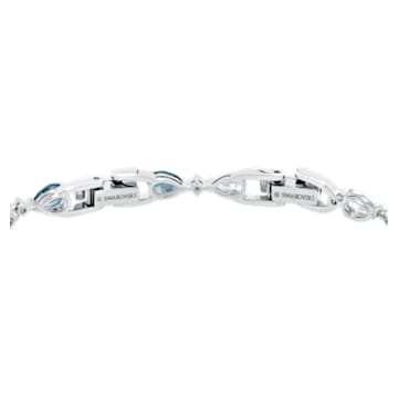 Vintage Bracelet, Blue, Rhodium plated - Swarovski, 5466882