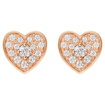 Petit Chic Heart Earrings - Swarovski, 5468501