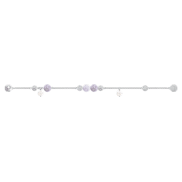Swarovski Remix Collection strand, Crystal pearls, Multicolored, Rhodium plated - Swarovski, 5479020