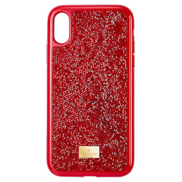 Glam Rock Smartphone Case, iPhone® XR, Red - Swarovski, 5481449