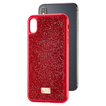 Glam Rock 手機殼, iPhone® XS Max, 紅色 - Swarovski, 5481454
