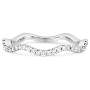 Eternity ring, Diamond TCW 0.20 carat, 18K white gold - Swarovski, 5481756