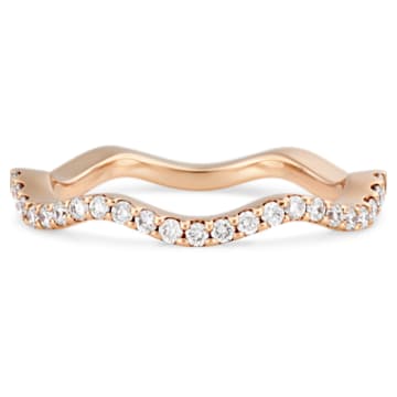 Eternity ring, Diamond TCW 0.20 carat, 18K rose gold - Swarovski, 5481766