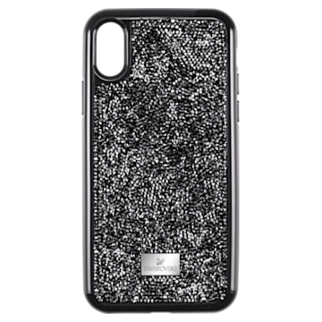 Glam Rock smartphone case, iPhone® XS Max, Black - Swarovski, 5482283