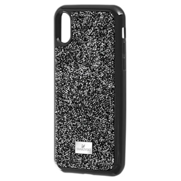 Glam Rock smartphone case , iPhone® XS Max, Black - Swarovski, 5482283