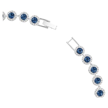 Angelic Halskette, Blau, Rhodiniert - Swarovski, 5482698