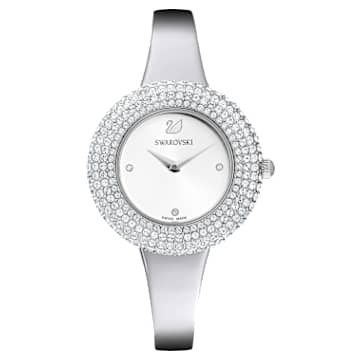 Crystal Rose 워치, 스위스 메이드, 메탈 브레이슬릿, 실버 톤, 스테인리스 스틸 - Swarovski, 5483853
