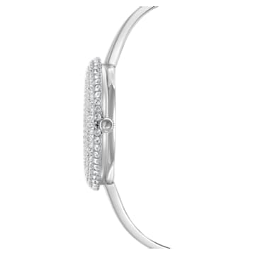 Montre Crystal Rose, Fabriqué en Suisse, Bracelet en métal, Ton argenté, Acier inoxydable - Swarovski, 5483853