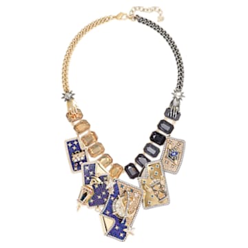 Chromancy Necklace, Multi-colored, Mixed metal finish - Swarovski, 5486027