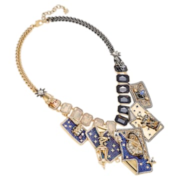Chromancy Necklace, Multi-colored, Mixed metal finish - Swarovski, 5486027
