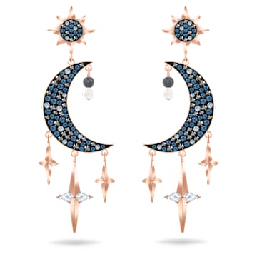 Boucles d'oreilles Swarovski Symbolic, multicolore, Finition mix de métal Boucles d'oreilles Swarovski Symbolic, multicolore, Finition mix de métal