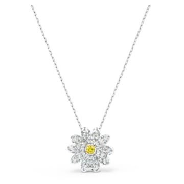 Eternal Flower 链坠, 花朵, 黃色, 多種金屬潤飾 - Swarovski, 5512662