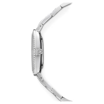 Cosmopolitan watch, Metal bracelet, Blue, Stainless steel - Swarovski, 5517790