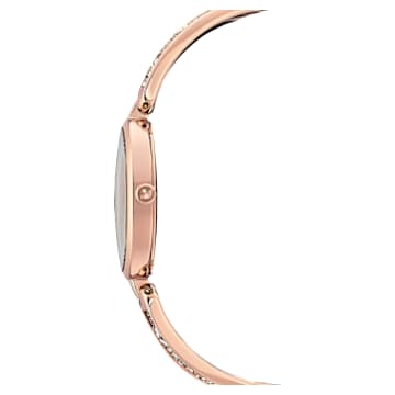 Dream Rock ウォッチ, スイス製, メタルブレスレット, ローズゴールドカラー, ローズゴールドトーン仕上げ - Swarovski, 5519306