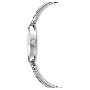 Dream Rock watch, Metal bracelet, Silver Tone, Stainless steel - Swarovski, 5519309