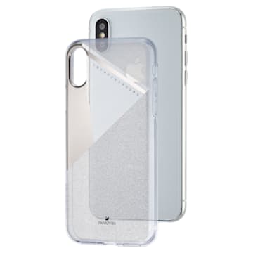 Subtle Smartphone 套, iPhone® X/XS, 银色 - Swarovski, 5522076