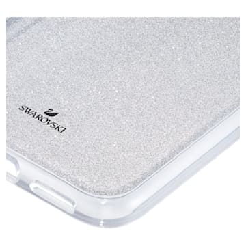 Subtle smartphone case, iPhone® X/XS, Silver Tone - Swarovski, 5522076