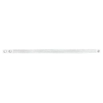 Slake Deluxe Armband, Weiß, Rhodiniert - Swarovski, 5524010