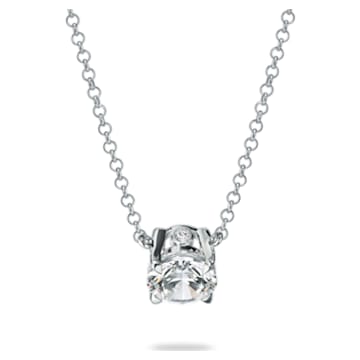 Eternity pendant, Diamond TCW 0.50 carat, 18K white gold - Swarovski, 5524705