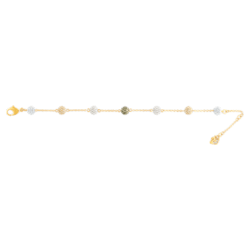Blow Armband, Mehrfarbig, Goldlegierungsschicht - Swarovski, 5528202