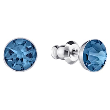 Boucles d’Oreilles « Ear-Jacket » Forward, Bleu, métal plaqué palladium - Swarovski, 5528514