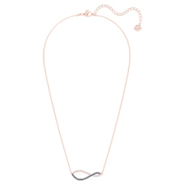 Lemon necklace, Multicoloured, Mixed metal finish - Swarovski, 5528730