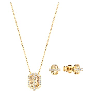 Favor set, Gold tone, Gold-tone plated - Swarovski, 5528953