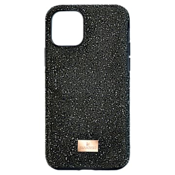 High smartphone case, iPhone® 11 Pro, Black | Swarovski
