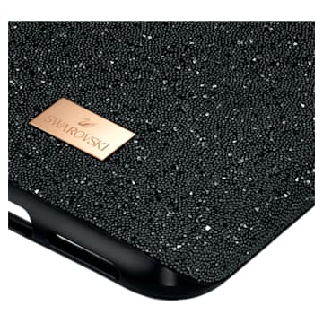 High smartphone case, iPhone® 11 Pro Max, Black - Swarovski, 5531150