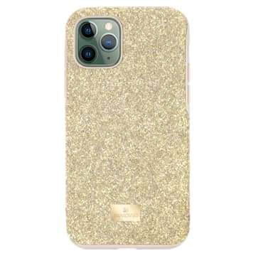 High 스마트폰 케이스, iPhone® 11 Pro, 골드 톤 - Swarovski, 5533961
