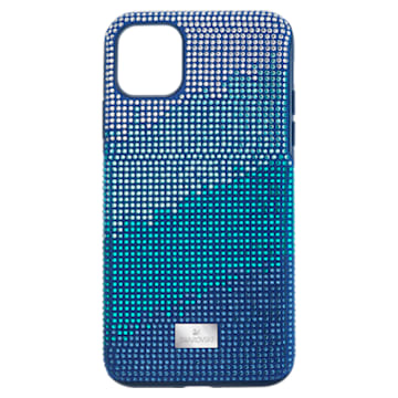 Crystalgram 智能手机防震保护套, iPhone® 11 Pro Max, 藍色 - Swarovski, 5533965
