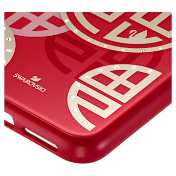 Full Blessing Fu 智能手機防震保護套, iPhone® XS Max, 紅色 - Swarovski, 5533967