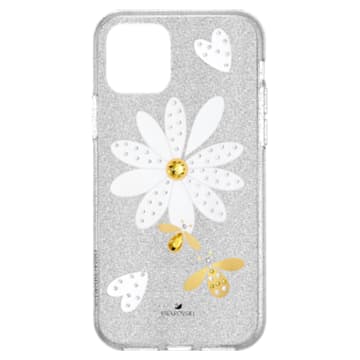 Eternal Flower Smartphone Case with Bumper, iPhone® 11 Pro, Light multi-coloured - Swarovski, 5533968