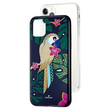 Tropical Smartphone 套, 鹦鹉, iPhone® 11 Pro Max, 彩色 - Swarovski, 5533976