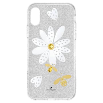 Eternal Flower smartphone case with bumper, iPhone® XS Max Light, Multicolored - Swarovski, 5533978