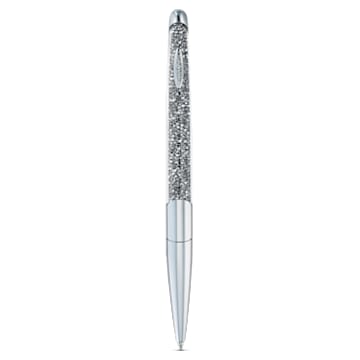 Crystalline Nova ballpoint pen, Gray, Chrome plated - Swarovski, 5534318