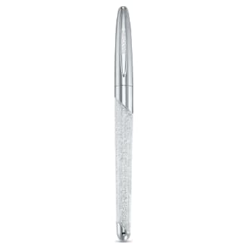 Crystalline Nova rollerball pen, Silver tone, Chrome plated - Swarovski, 5534320