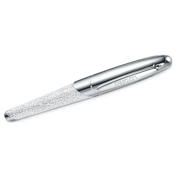 Stylo Roller Crystalline Nova, Ton argenté, Métal chromé - Swarovski, 5534320
