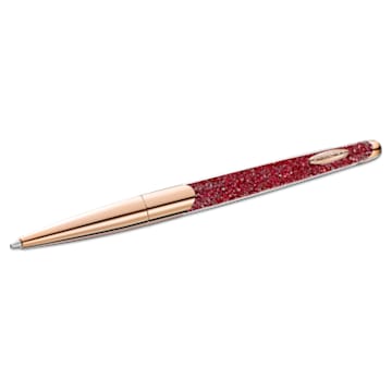 Bolígrafo Crystalline Nova, Rojo, Baño tono oro rosa - Swarovski, 5534323