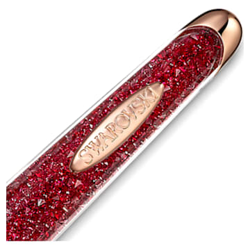 Bolígrafo Crystalline Nova, Rojo, Baño tono oro rosa - Swarovski, 5534323