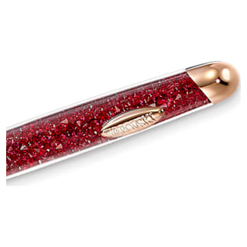 Długopis Crystalline Nova, Czerwony, Powłoka w odcieniu różowego złota - Swarovski, 5534323