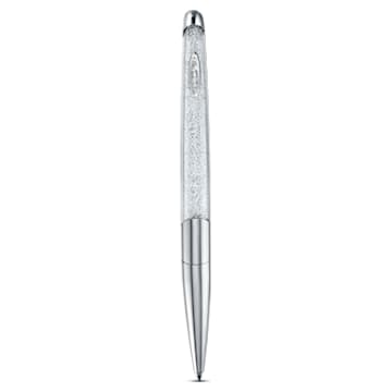 Crystalline Nova 볼포인트 펜, 실버 톤, 크롬 플래팅 - Swarovski, 5534324