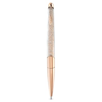 Crystalline Nova ballpoint pen, Gold-tone, Rose gold-tone plated - Swarovski, 5534329