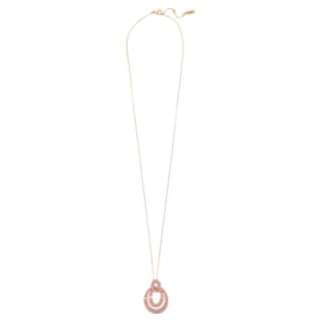 Tigris pendant, Pink, Gold-tone plated - Swarovski, 5534516