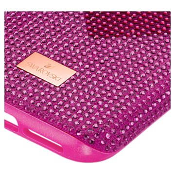 Crystalgram Heart Smartphone Case with Bumper, iPhone® 11 Pro, Pink - Swarovski, 5540723